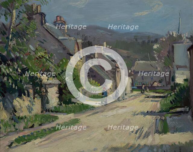 Street in Comrie, 1902. Creator: Samuel John Peploe.