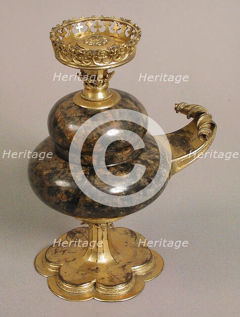 Covered Cup, German, ca. 1500-1550. Creator: Unknown.