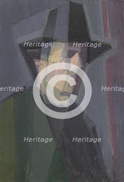 Self-portrait, 1911-1913. Creator: Valmier, Georges (1885-1937).