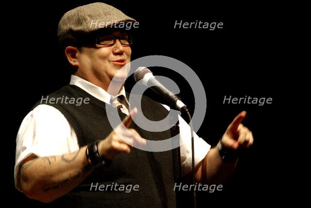 Lea DeLaria, Hawth, Crawley, West Sussex, April 2009. Creator: Brian O'Connor.