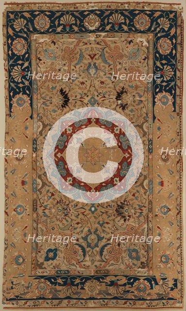 Carpet, Iran, late 16th-early 17th century. Creator: Unknown.