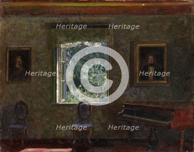 Interior. Sunny Day. Artist: Zhukovsky, Stanislav Yulianovich (1873-1944)