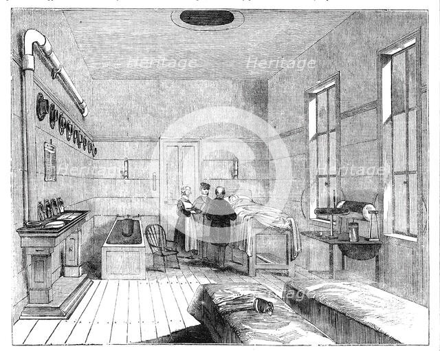 Ward of the Receiving-House of the Royal Humane Society, 1844. Creator: Unknown.