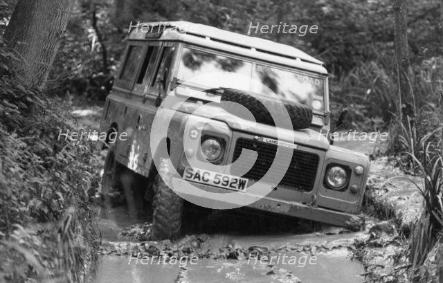 1980 Land Rover V8. Creator: Unknown.