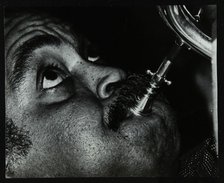 American trumpet and flugelhorn player Art Farmer at The Bell, Codicote, Hertfordshire, 1983. Artist: Denis Williams