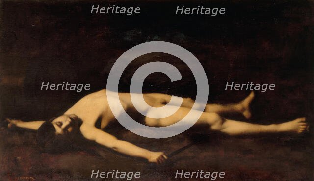 Bara, c.1882. Creator: Jean Jacques Henner.