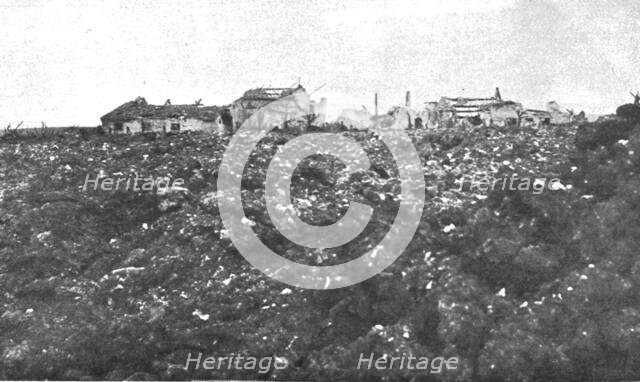 'Les deux batailles: Verdun et la Somme; La lutte pour Fleury', 1916. Creator: Unknown.
