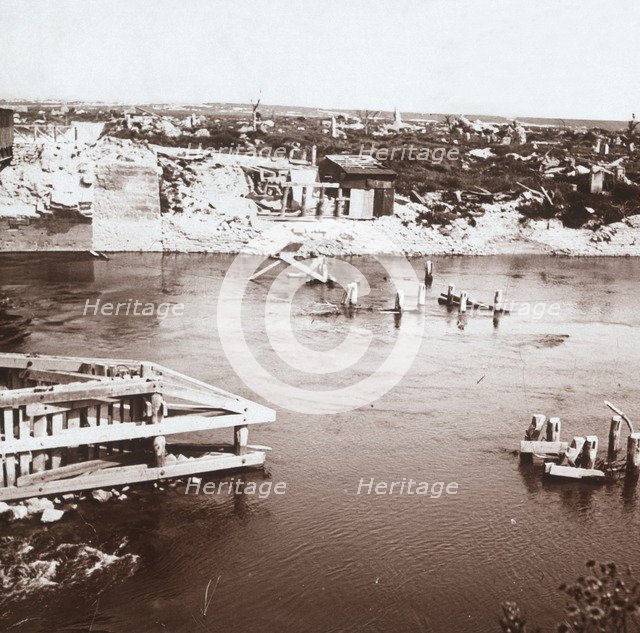 Berry-au-Bac, northern France, c1914-c1918. Artist: Unknown.