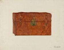 Trunk, c. 1940. Creator: Joseph Ficcadenti.