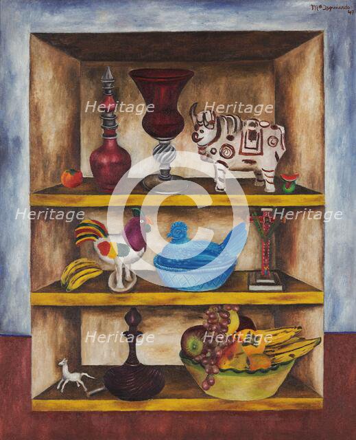 The Cupboard, 1947. Creator: Izquierdo, María (1902-1955).