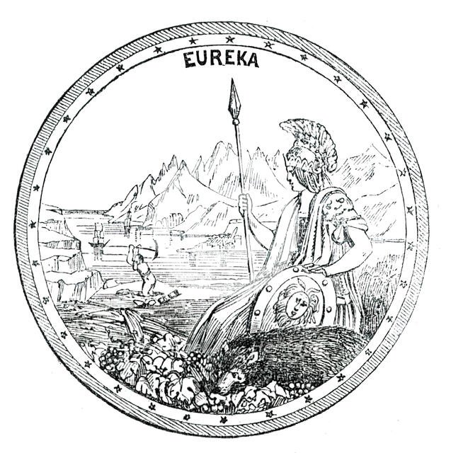 The Great Seal of California, 1850. Creator: Unknown.