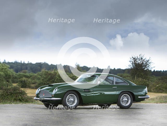 1961 Aston Martin DB4 GT previously owned by Donald Campbell. Creator: Unknown.