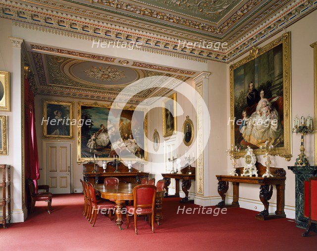 The Dining Room, Osborne House. Artist: Historic England Staff Photographer.
