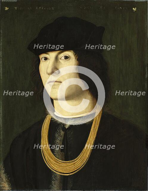 Portrait of Tommaso Raimondi, 1500. Creator: Amico Aspertini.