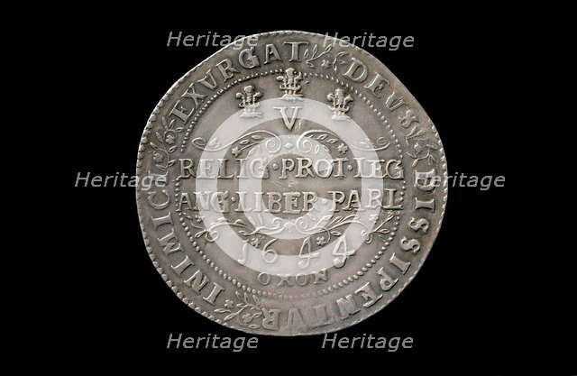 Early Modern English Coin, 1644. Artist: Unknown.