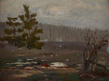 Grey Spring Day, 1903. Creator: Jan Stanislawski.