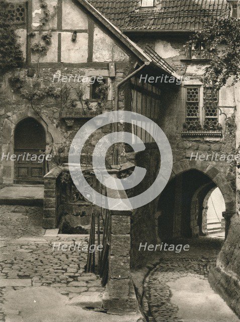 'Wartburgwinkel. Corner of the Wartburg', 1931. Artist: Kurt Hielscher.