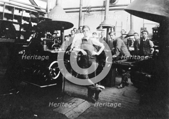 Skipper & Costman, Printers of New St, Ludgate Hill, London, c1910. Artist: W Martin