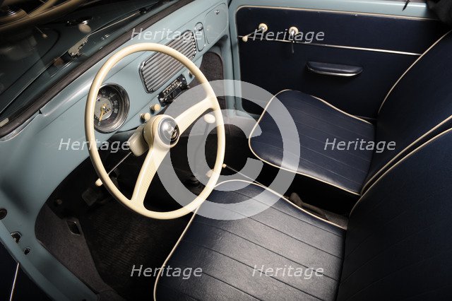 VW Beetle 1957. Artist: Simon Clay.