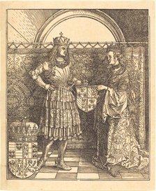 The Betrothal of Maximilian with Mary of Burgundy, 1515. Creator: Albrecht Durer.