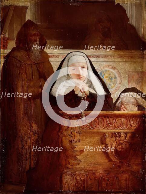 The Nun, 1875-1891. Creator: William Fettes Douglas.