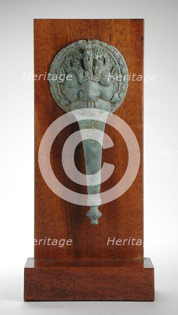 Handle with Kala Head, 13th century. Creator: Unknown.