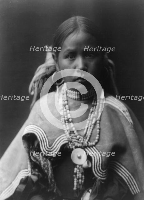 Jicarilla maiden, c1905. Creator: Edward Sheriff Curtis.