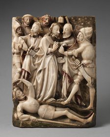 The Betrayal of Christ, British, 15th century. Creator: Unknown.