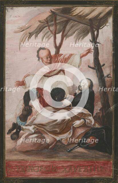 Death of St. Francis Xavier, 1700-1730. Creator: Unknown.