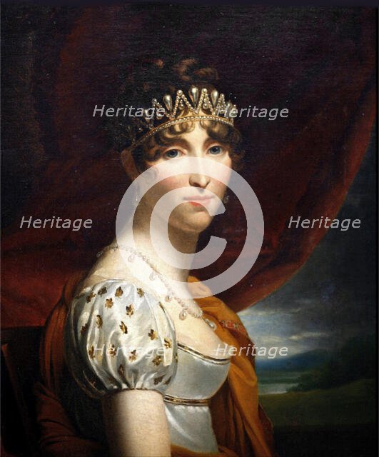 Portrait of Hortense de Beauharnais, Queen of Holland. Creator: Gérard, François Pascal Simon (1770-1837).