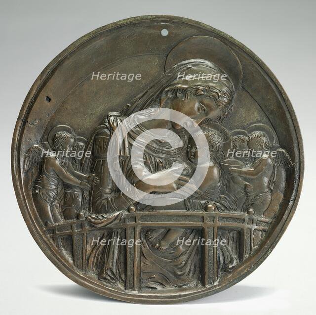 Madonna and Child with Four Angels, c. 1456. Creator: Unknown.