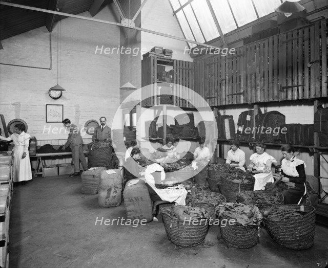 Teofani Cigarette Factory, Brixton, London, 1916. Artist: Bedford Lemere and Company