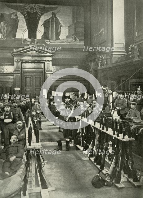 'The Occupation of Brussels', 1914, (1919). Creator: Unknown.