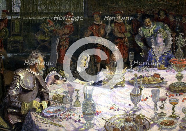 Dinner at the home of the Dukes' (part 2, chapter 21) episode of Don Quixote, Miguel de Cervantes…