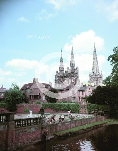 Lichfield, Staffordshire, c1955-1970. Creator: Arthur Charles Kirby Ware.