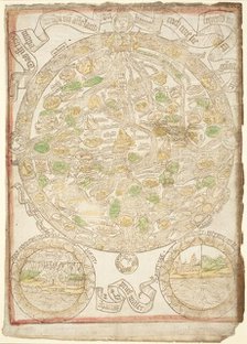 Map of the World, c. 1480. Creator: Unknown.