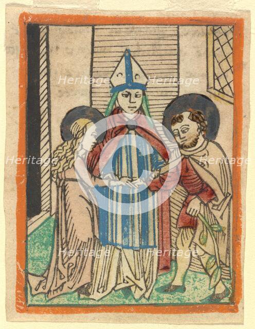 The Marriage of the Virgin, 1480/1490. Creator: Unknown.