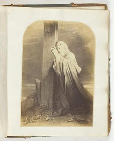 Untitled, [illustration with Biblical quote], 1855/68. Creator: Georgina Cowper.