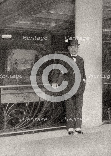 Paul Bourget, French novelist and critic, 1928. Artist: Unknown