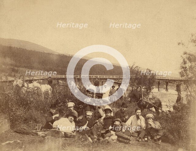 Picnic at the Uspenskii Mine, 1890. Creator: Unknown.