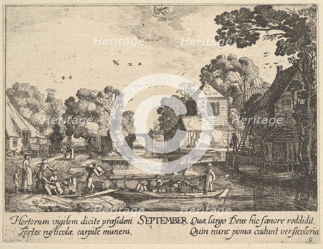 September, 1628-29. Creator: Wenceslaus Hollar.