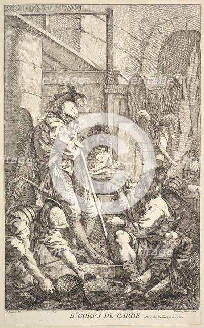 Second Guard-Room, mid to late 18th century. Creator: Jacques Gabriel Huquier.