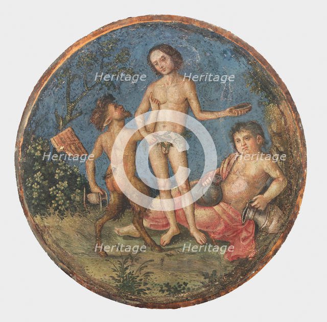 Bacchus, Pan and Silenus, ca. 1509. Creator: Bernardino Pinturicchio.