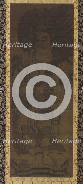 Buddhist deity: Fudo Myo 'o, Kamakura period, 1308-1388. Creator: Ryushu Shutaku.