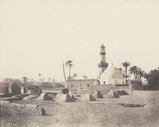 Souâdj, Cimetière Musulman et Tombeau de Mouràd-Bey, 1851-52, printed 1853-54. Creator: Félix Teynard.