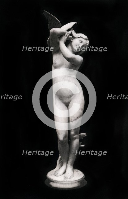 'The Message of Love', 19th century, (1912).Artist: Eugene Delaplanche