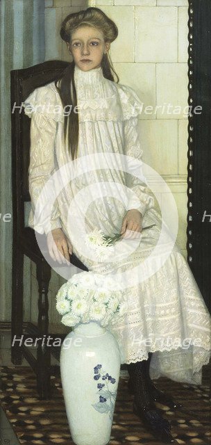 Girl with white asters, 1903.