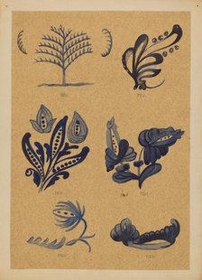 Decoration for Stoneware, 1935/1942. Creator: A. Zimet.