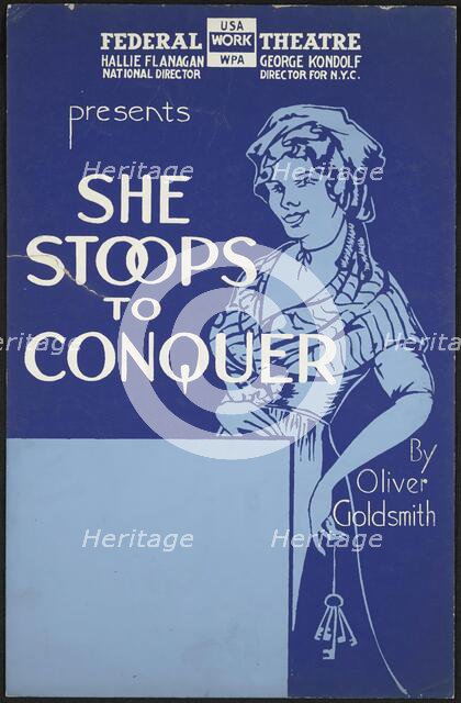 She Stoops to Conquer, [193-]. Creator: Unknown.