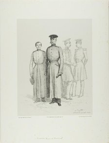Russian Prisoners of Bomarsud, 1854. Creator: Auguste Raffet.
